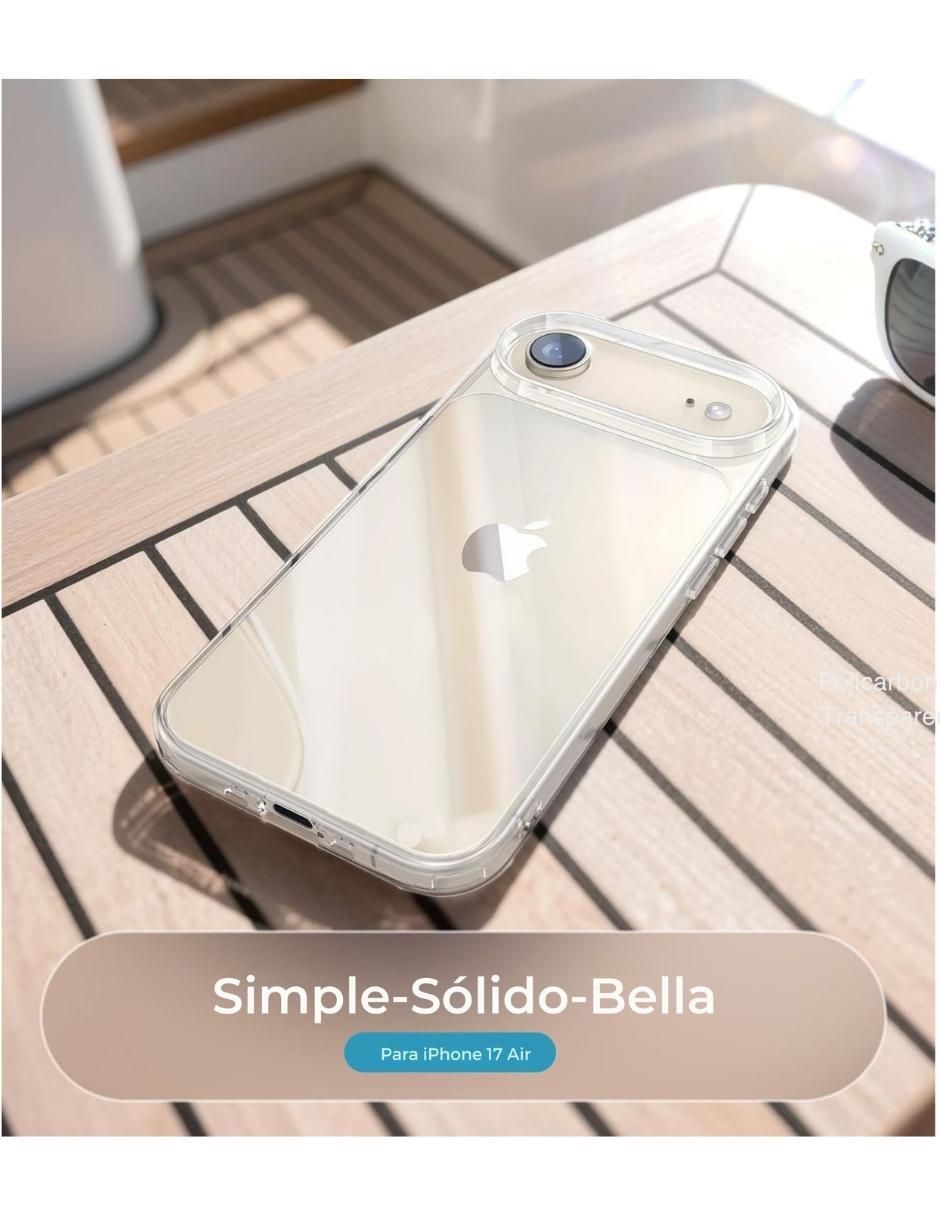 Funda para Apple serie Iphone 17 de acrílico 4