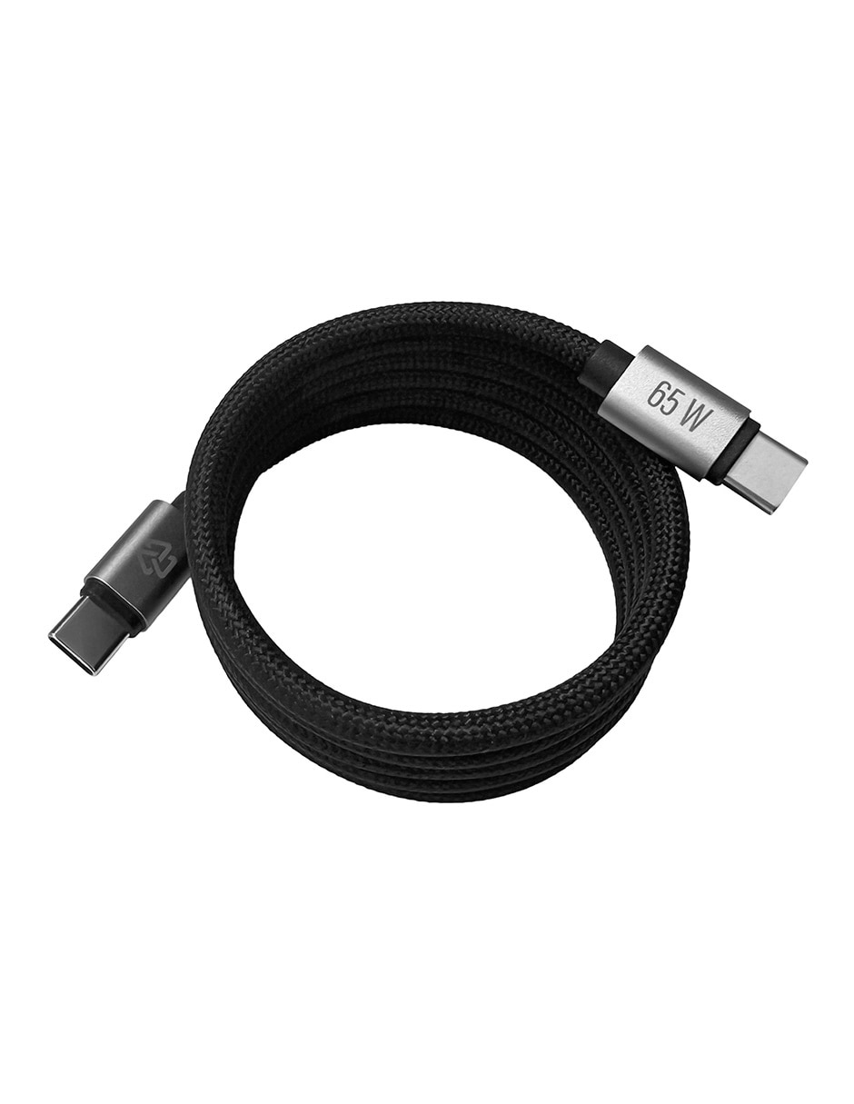 CABLE C STF MAGNETICO 65W, NEGRO