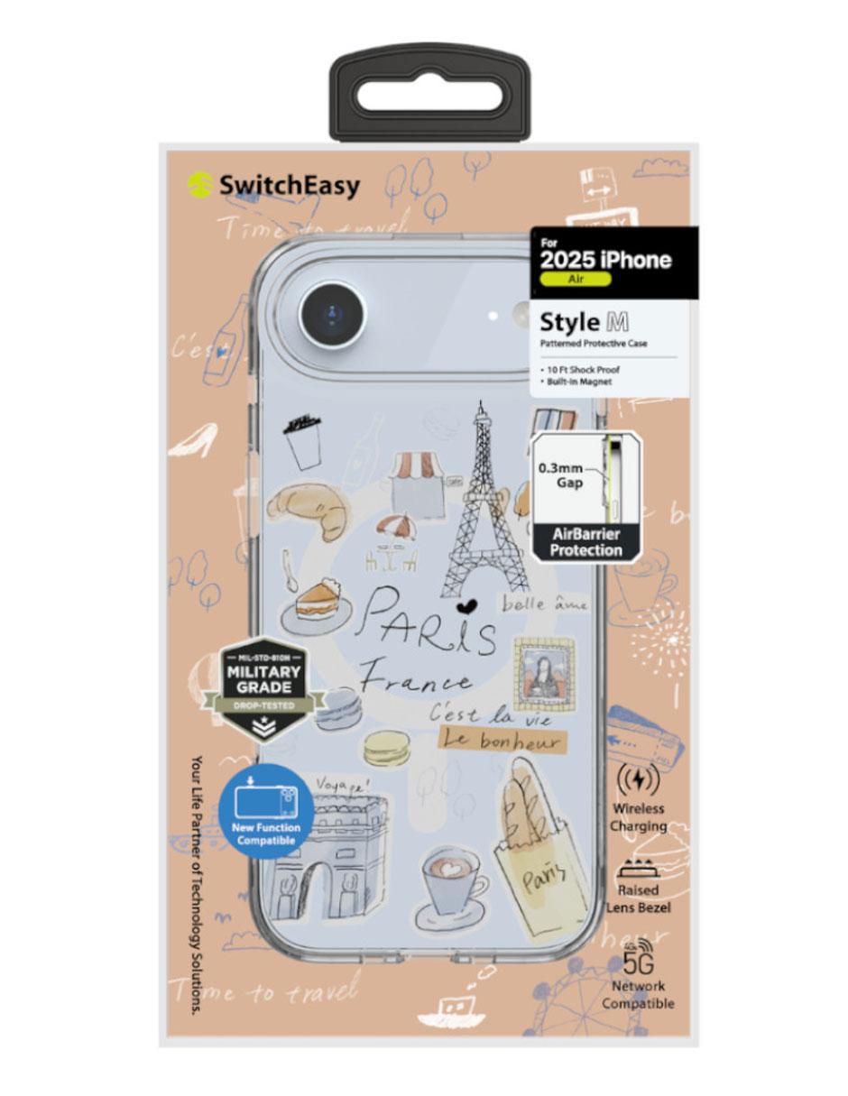 Funda para Apple I Phone 17 Air Paris de TPU 3