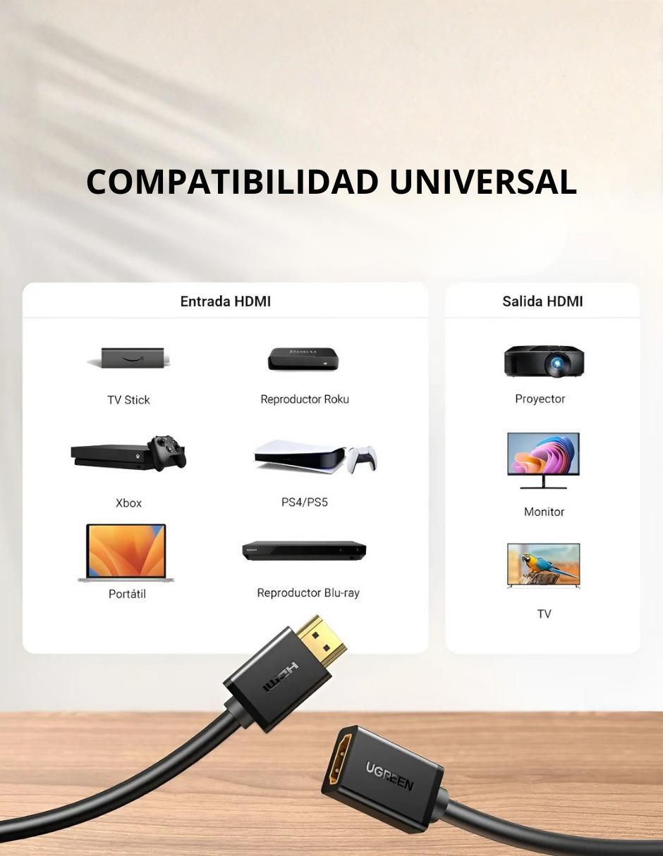 Cable HDMI 4K de 0.5 m 11