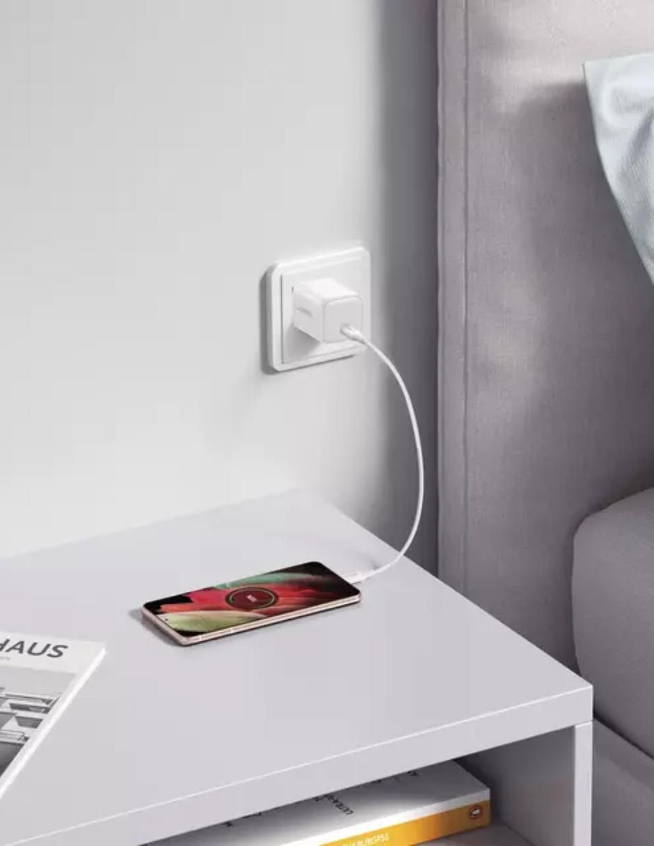 Cargador pared de 30 W USB tipo C Nexode Mini GaN 2