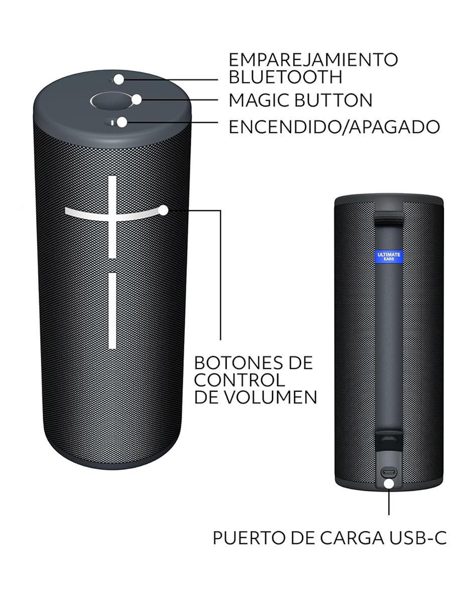 Bocina portátil ultimate ears boom 4 inalámbrica no aplica