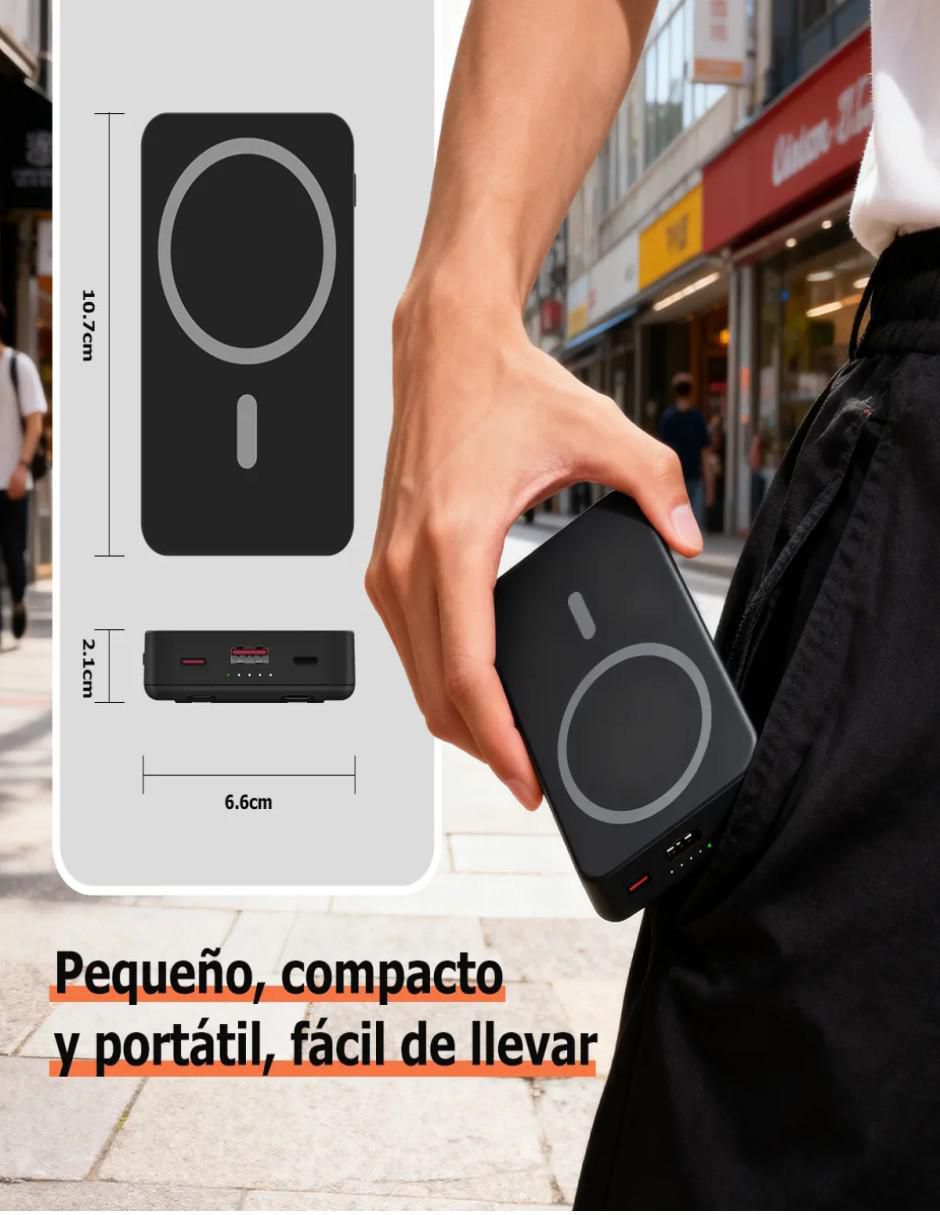 Batería portátil 10000 mah 8