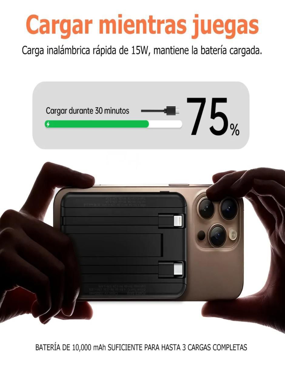 Batería portátil 10000 mah 6