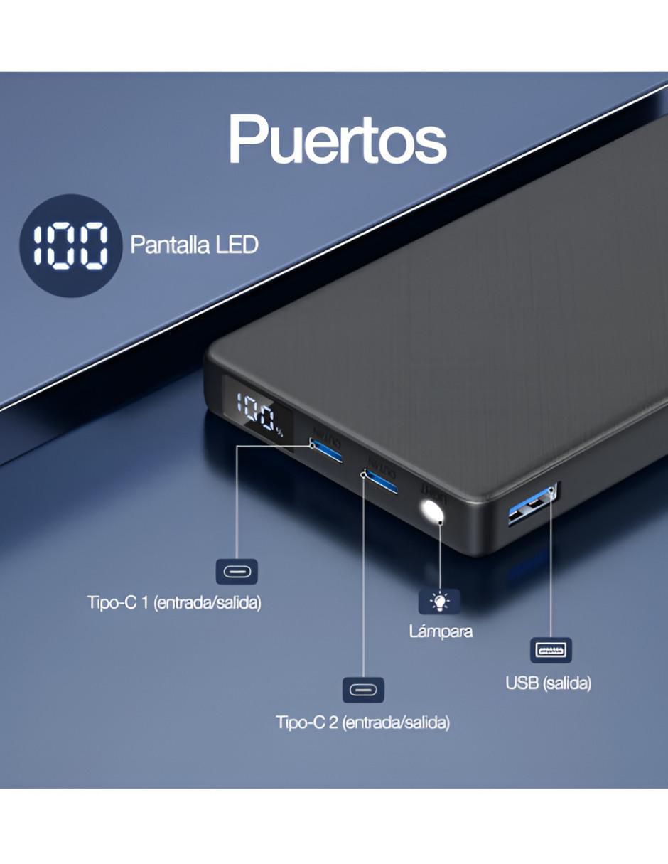 Batería portátil 1000 mAh Xtllar9934 2