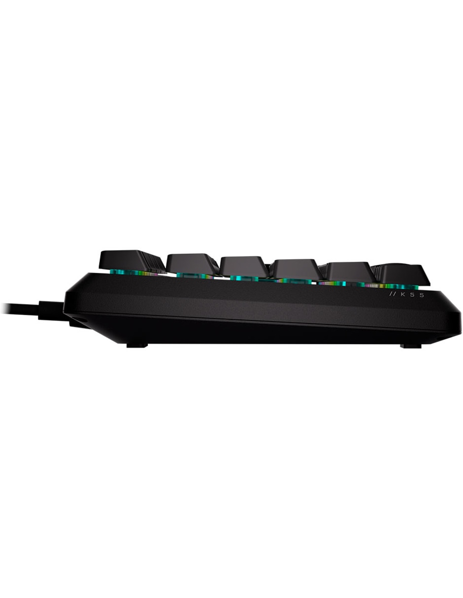 Teclado gamer usb-a 2.0 qwert inglés con interruptor membrana cúpula de goma CH-9226C65-NA 3