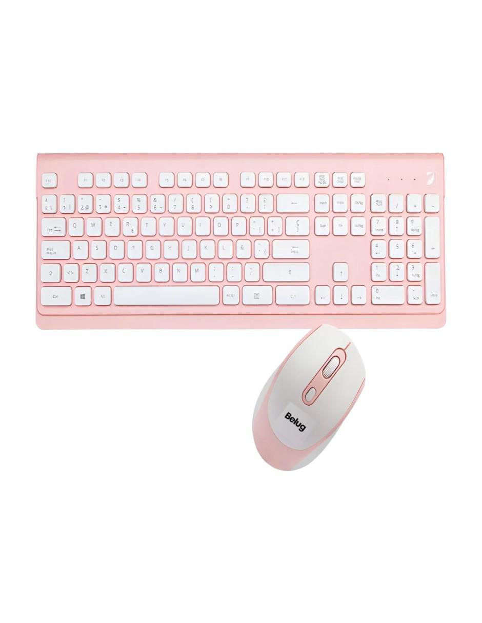 Mouse y teclado Kit Inalámbrico de Teclado Multimedia y Mouse
