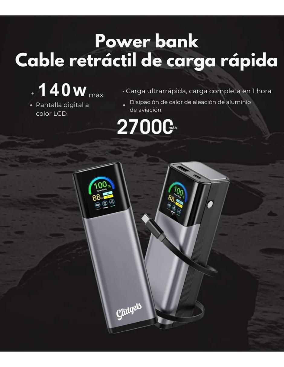 Batería portátil 27000 mAh YT-2291 3