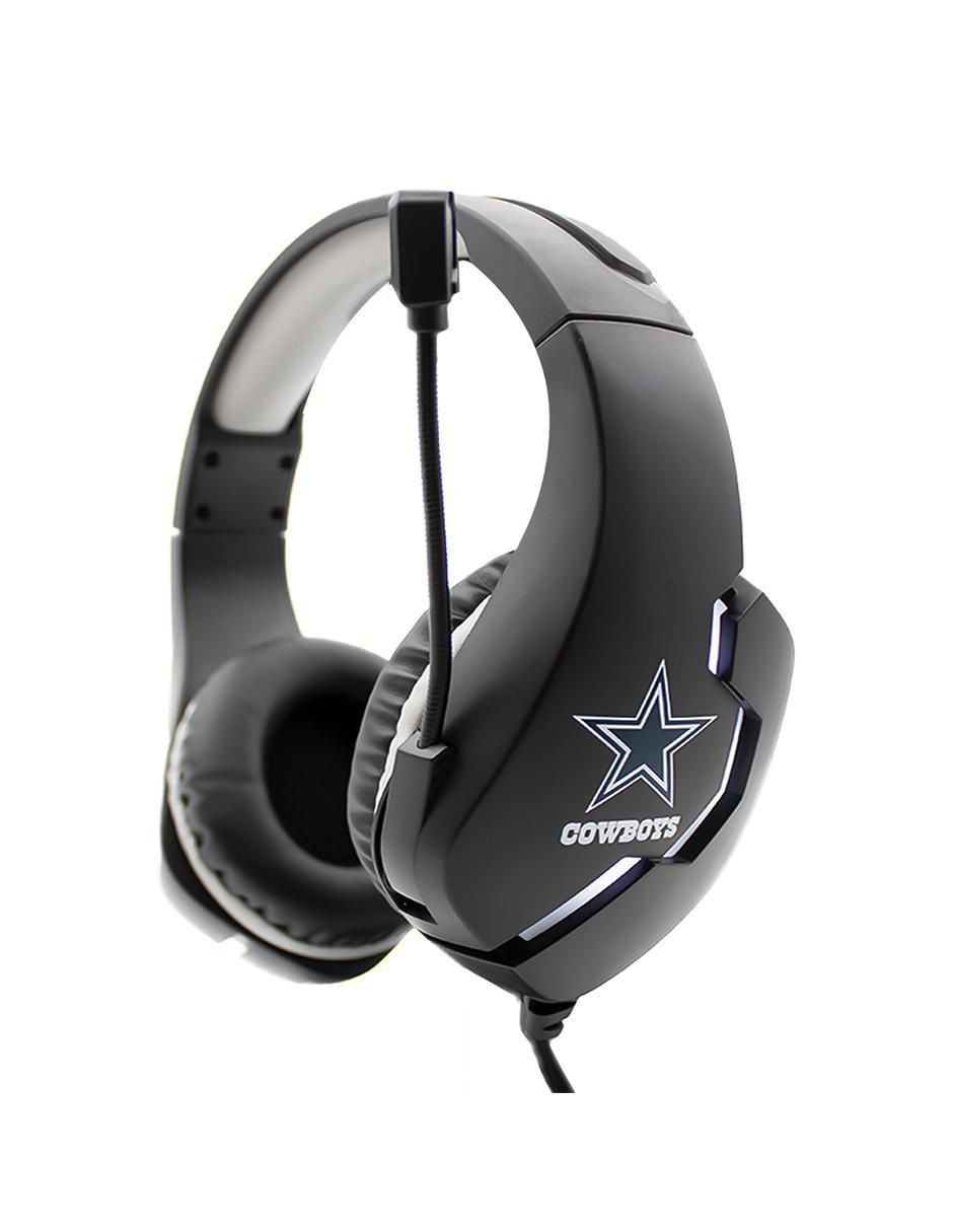 Audífonos gamer Dallas Cowboys alámbricos 3 Audífonos gamer Dallas Cowboys alámbricos 3