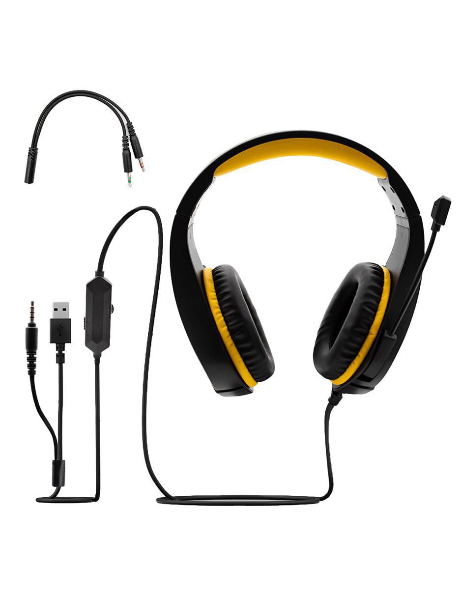 Audífonos gamer Steelers alámbricos 324906DF01UN 6