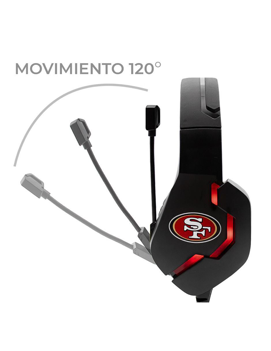 Audífonos gamer San Francisco 49s alámbricos 
324908DF09UN 5