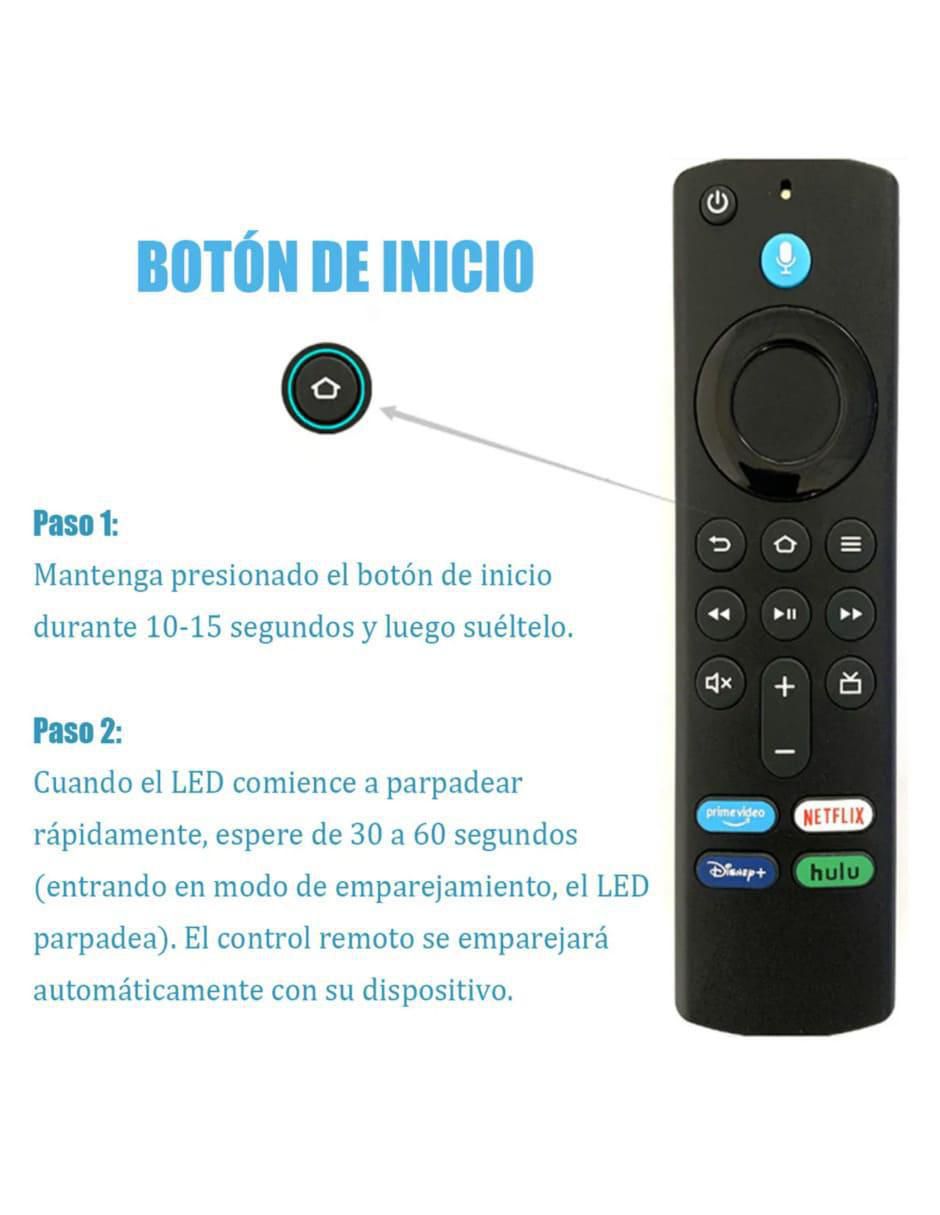 Control remoto para TV Fire Stick Lite y Cube 4