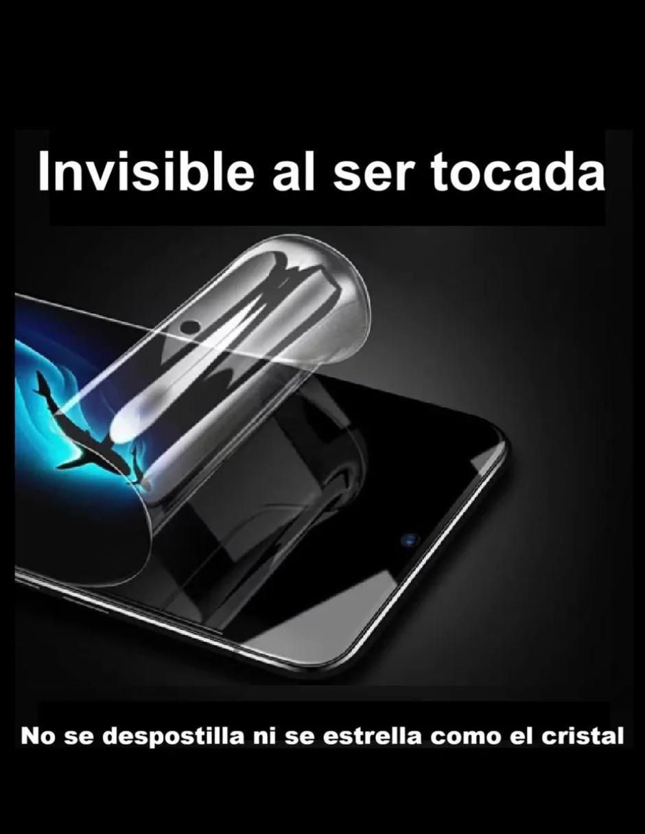 Mica para smartphone compatible con celular de hidrogel 8