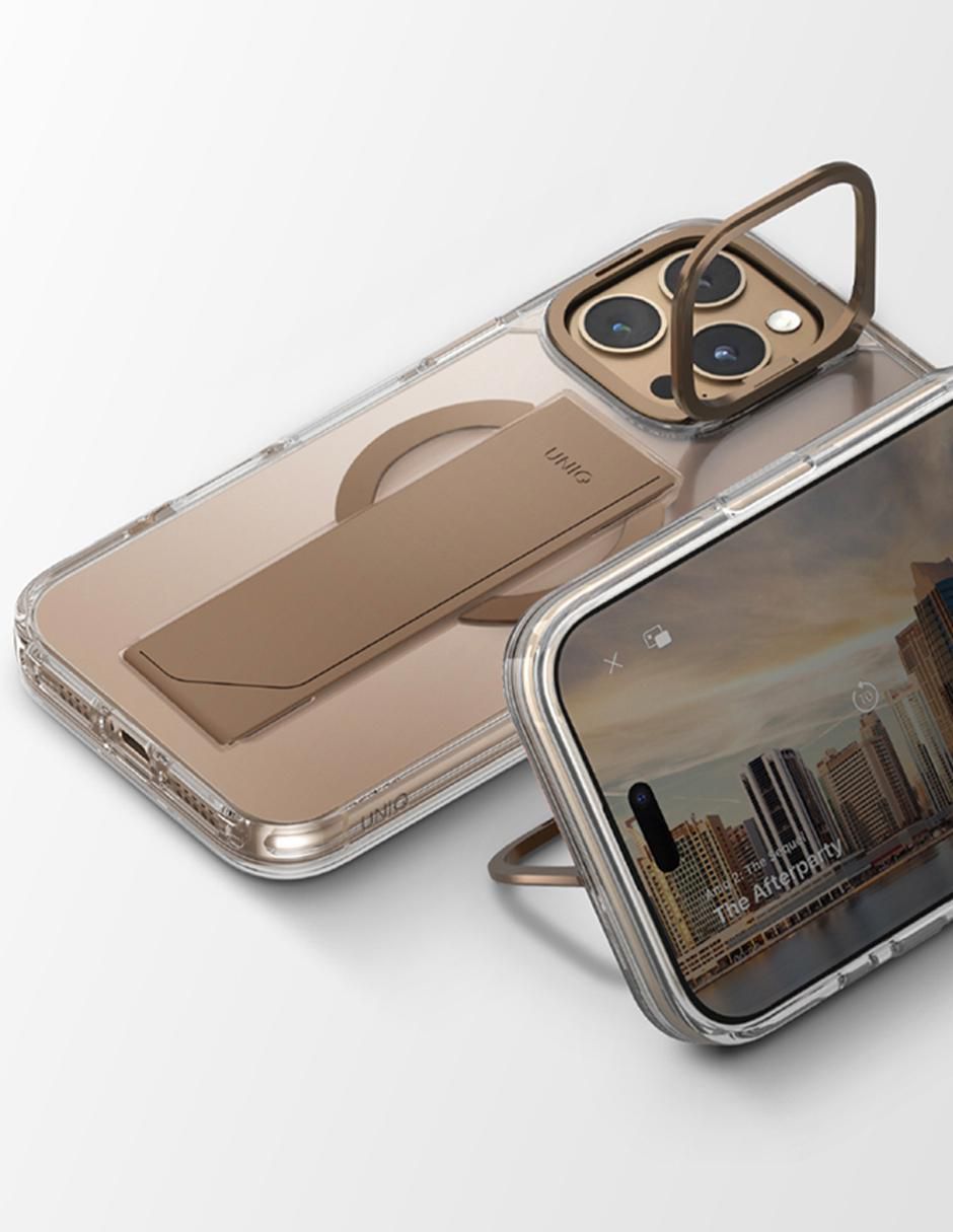 Funda para Apple Heldro Max MagClick de poliuretano 5