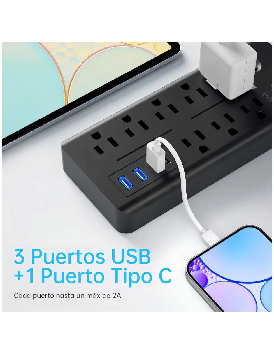 Multicontacto de 8 contactos 2