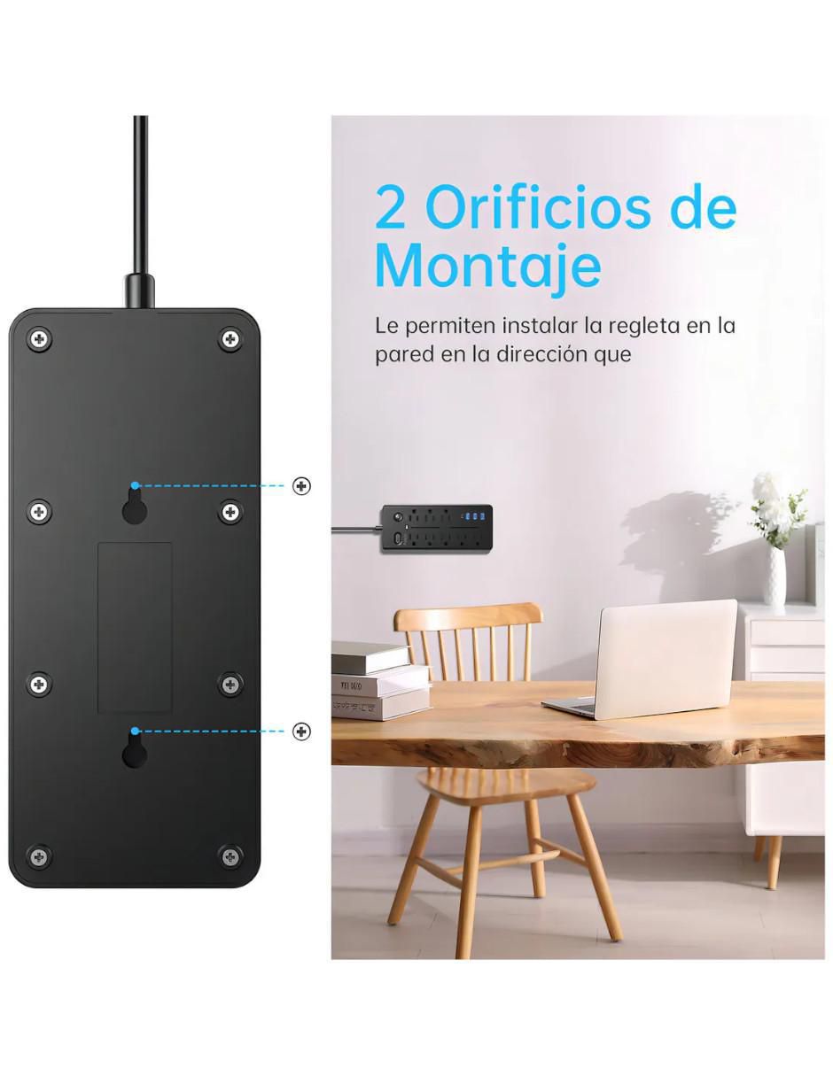 Multicontacto de 8 contactos 3