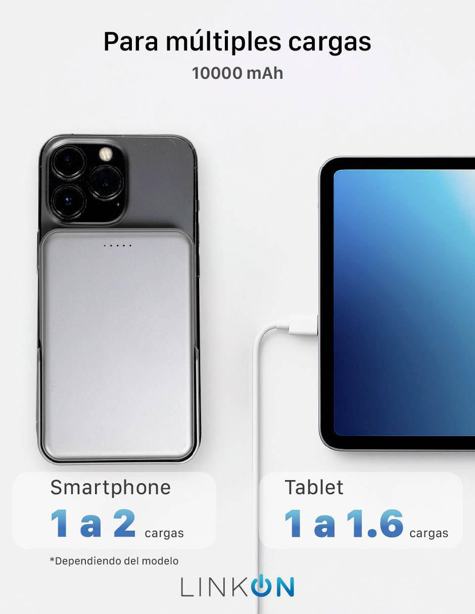 Batería portátil 10000 mAh Power Mag Abs 2