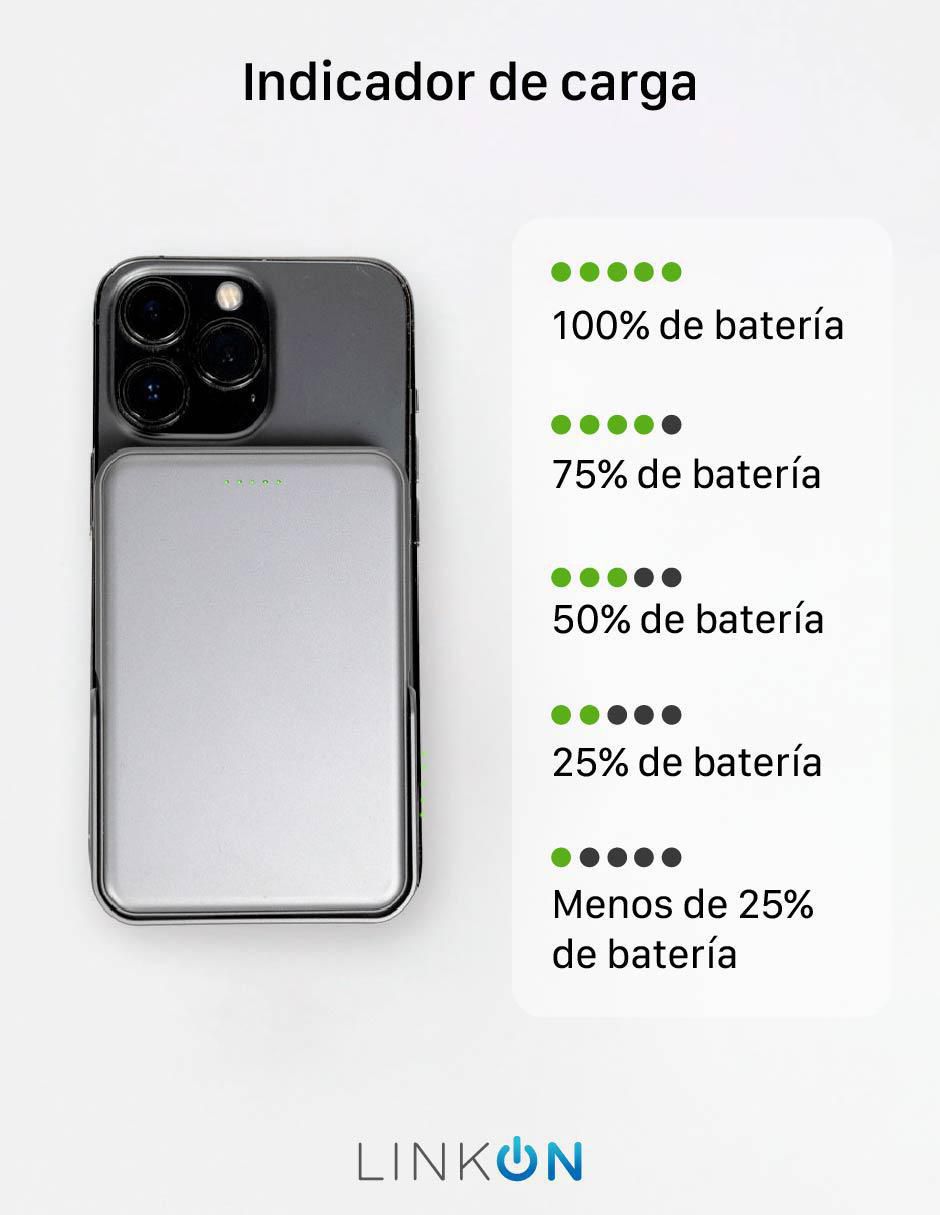 Batería portátil 10000 mAh Power Mag Abs 8
