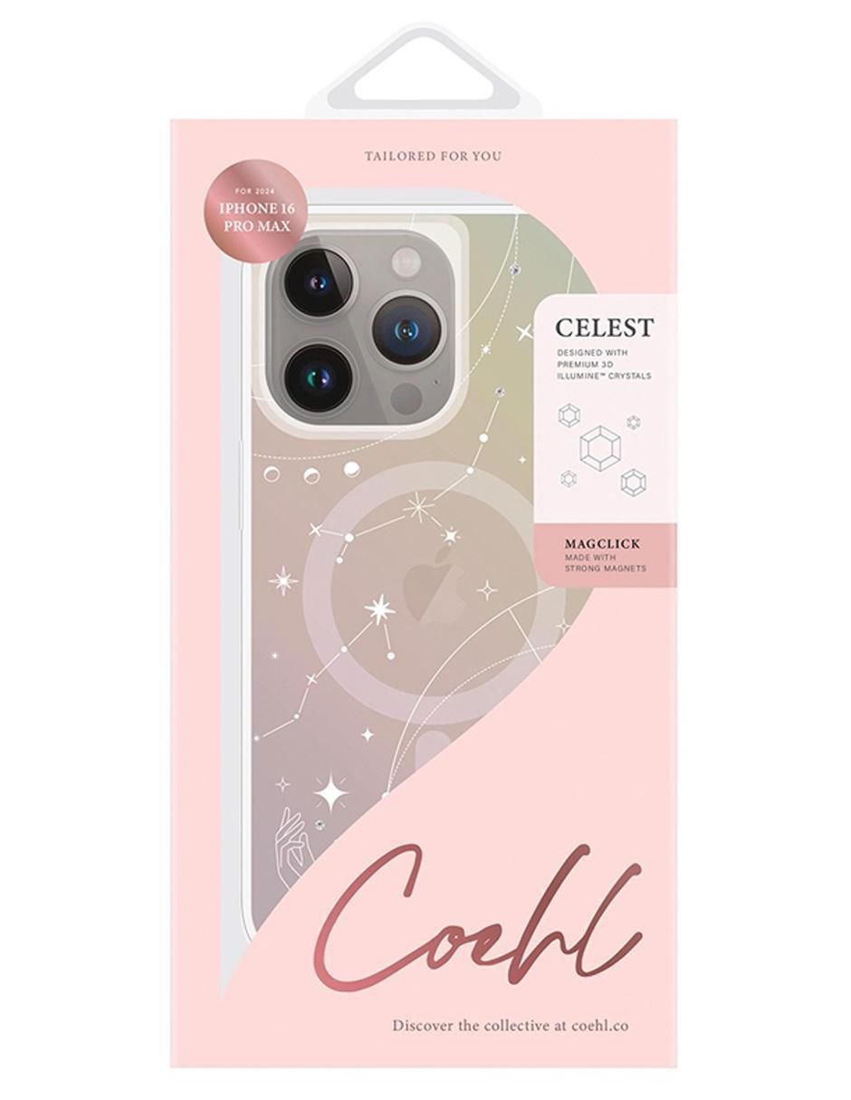 Funda para iPhone 16 Pro Celest de poliuretano 4