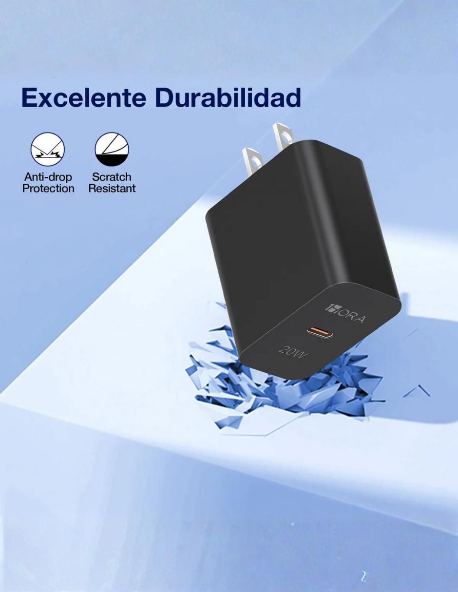 Cargador pared de 20 W USB tipo C GAR152 5