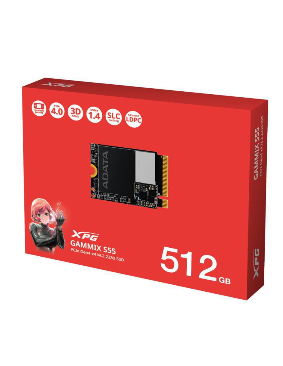 Memoria SSD capacidad 512 GB 2