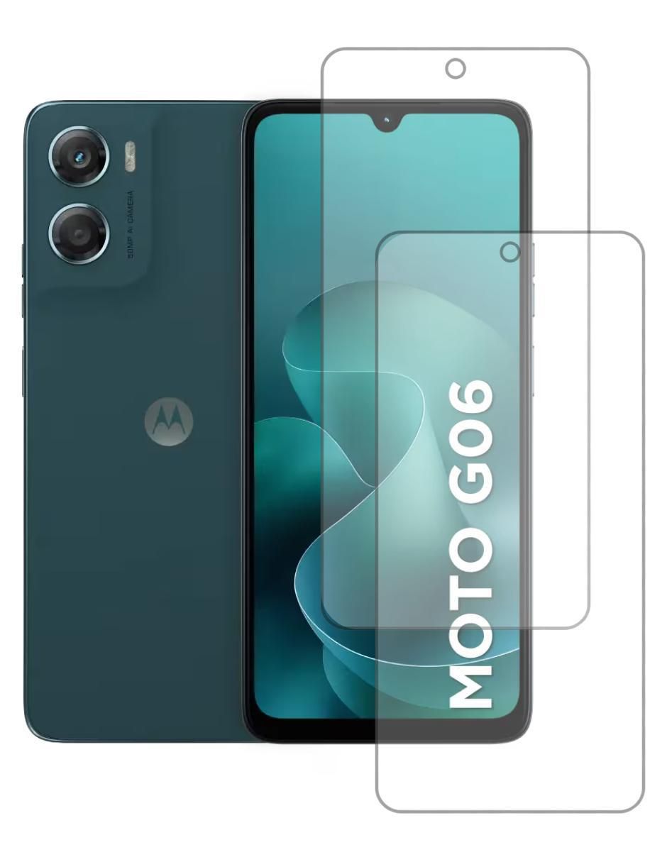 Mica para Smartphone compatible con Moto G06 de hidrogel