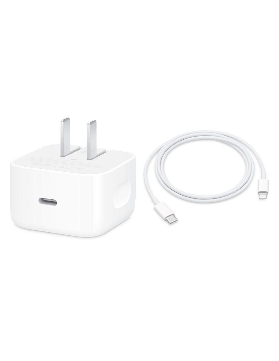Cargador pared de 40 w Lightning + USB tipo C adaptador dinámico de 40 w máx 60 w