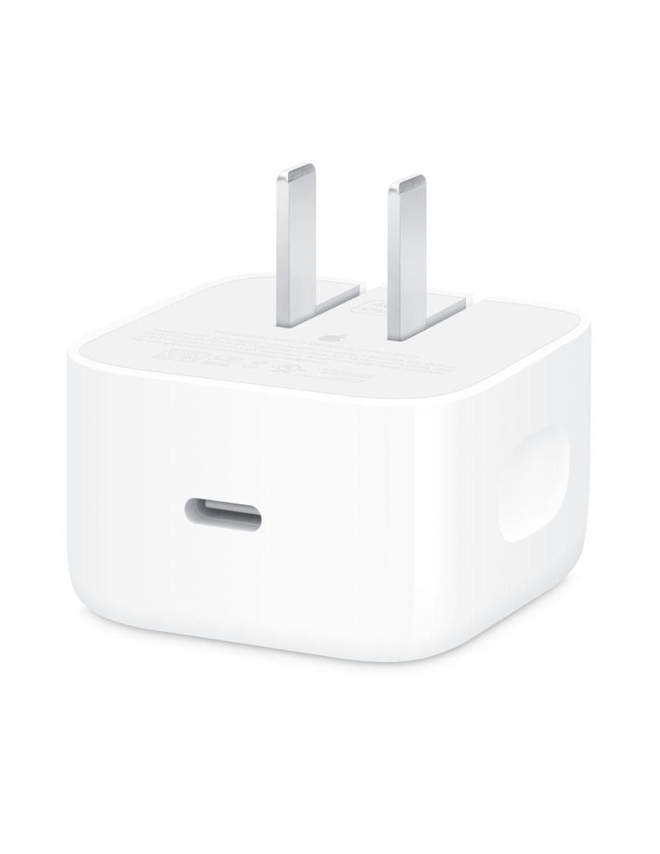 Cargador pared de 40 w Lightning + USB tipo C adaptador dinámico de 40 w máx 60 w 2