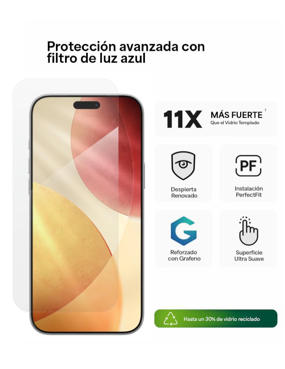 Mica para smartphone compatible con Iphone 17 Pro Max de policarbonato 2