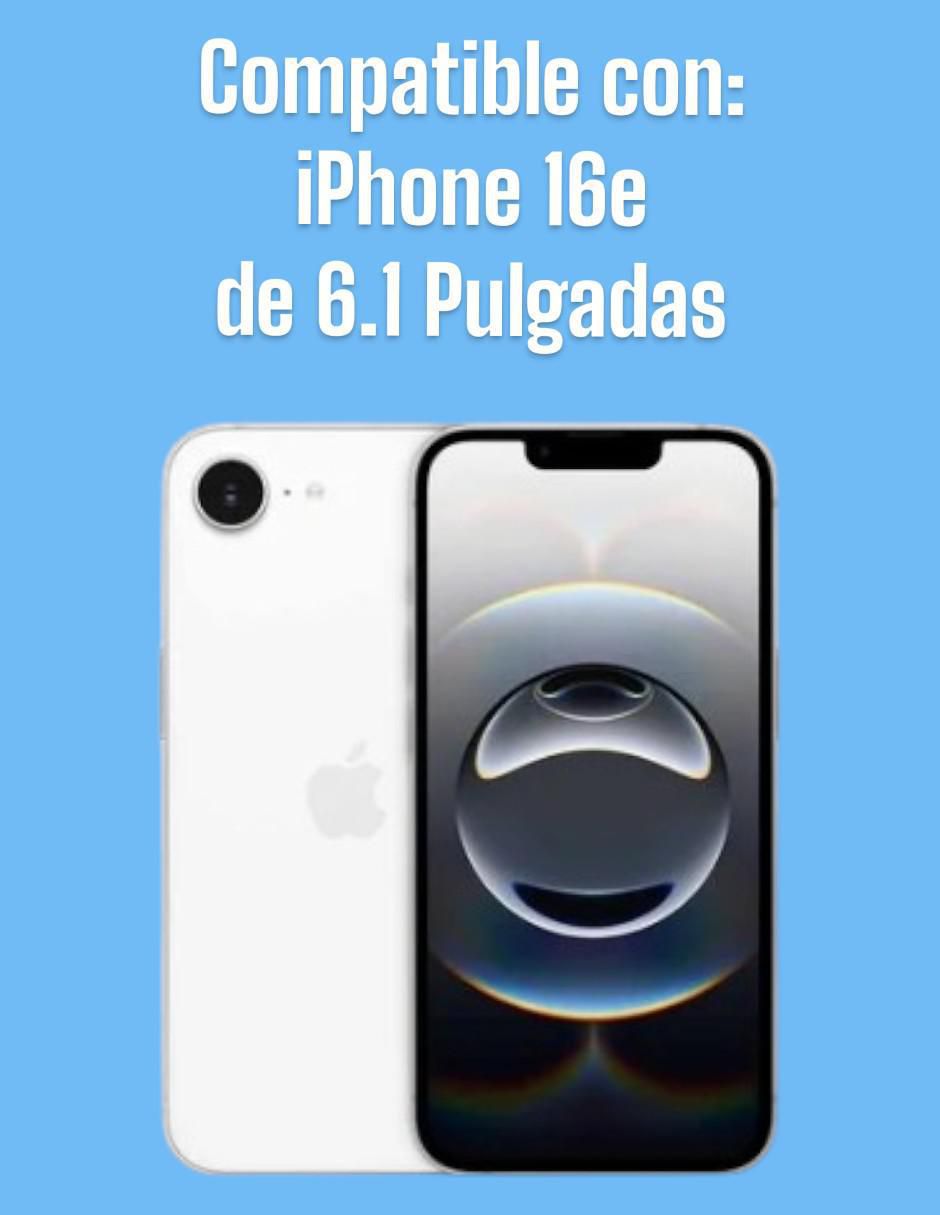 Funda para iPhone 16E de silicón 2