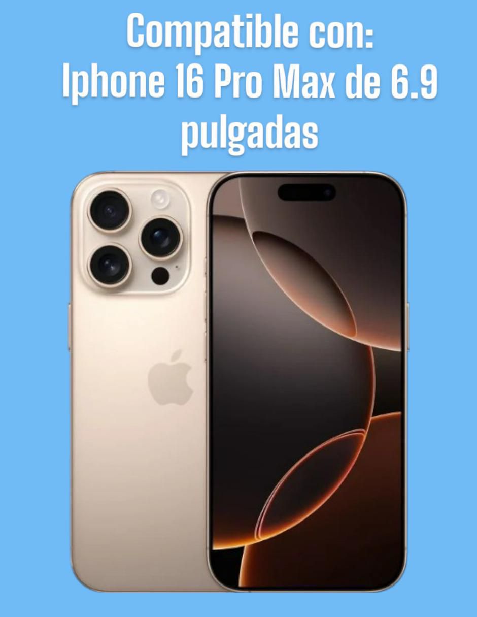 Funda para iPhone 16 Pro Max de silicón 3