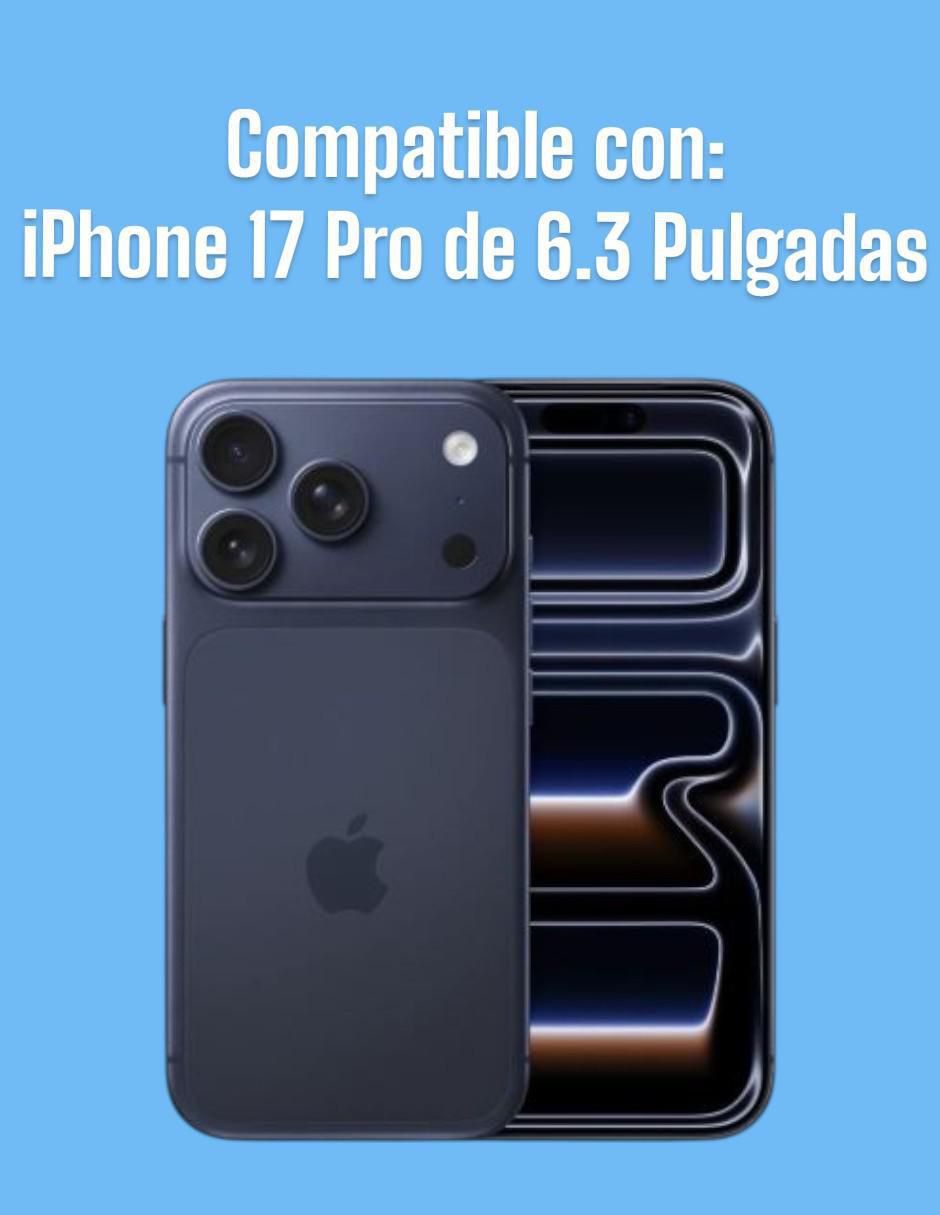 Funda para iPhone 17 Pro de silicón 3