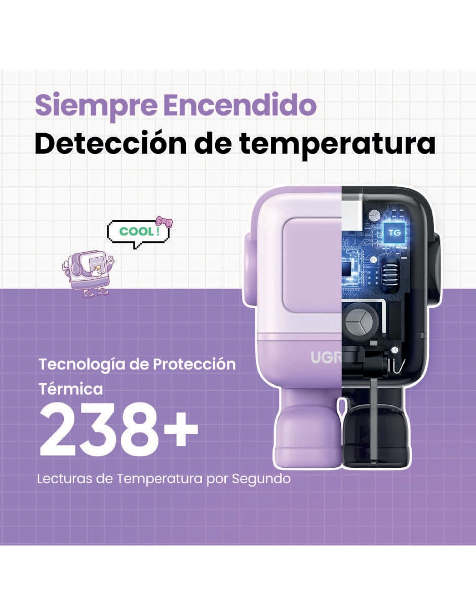 Cargador pared de 65 W CA Robotgan 35314 3