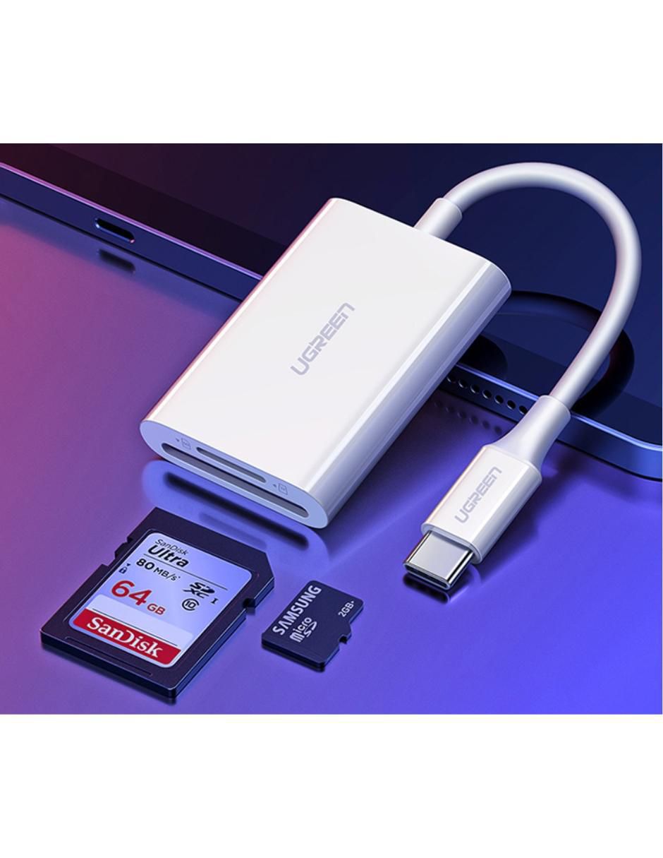Adaptador de USB-C a lector de tarjeta SD 3