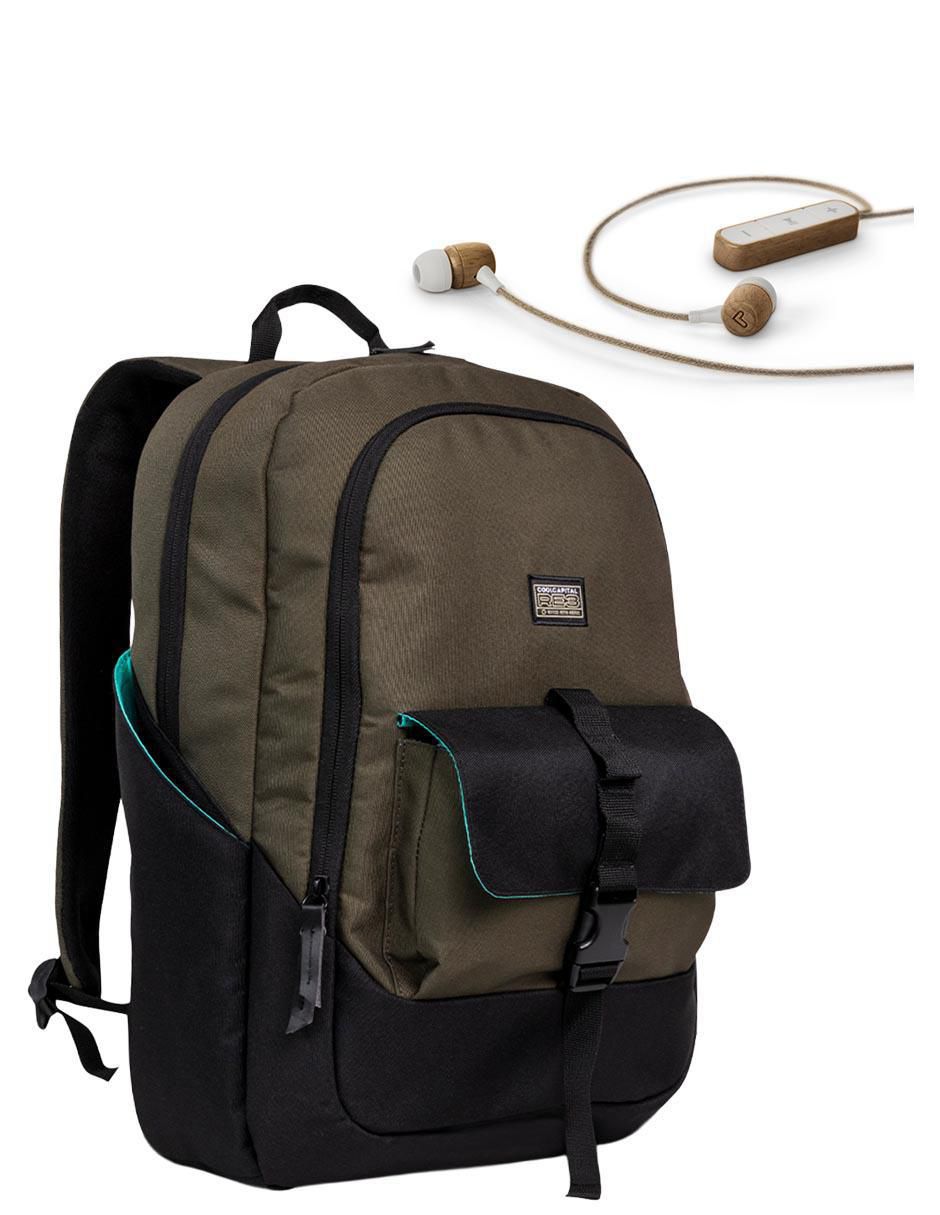Mochila con portalaptop RE3 & Beech Wood unisex