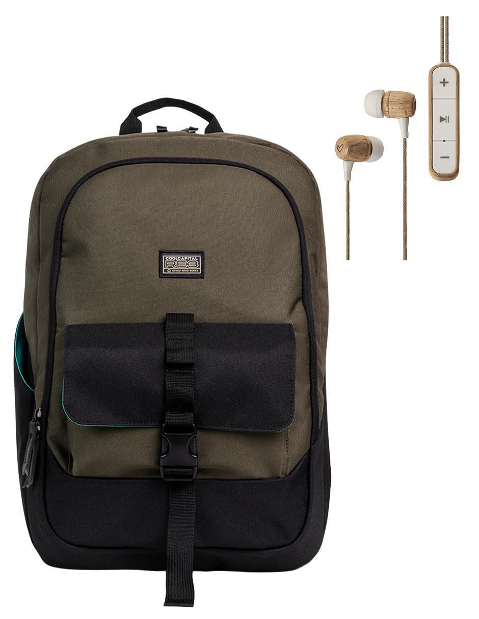 Mochila con portalaptop RE3 & Beech Wood unisex 2