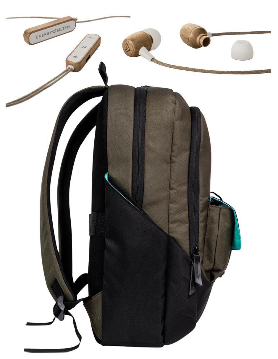 Mochila con portalaptop RE3 & Beech Wood unisex 3
