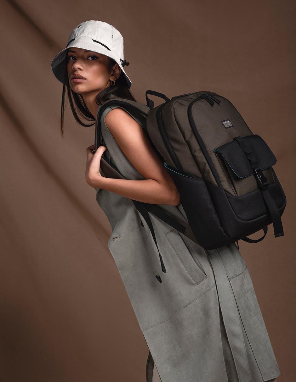 Mochila con portalaptop RE3 & Beech Wood unisex 9