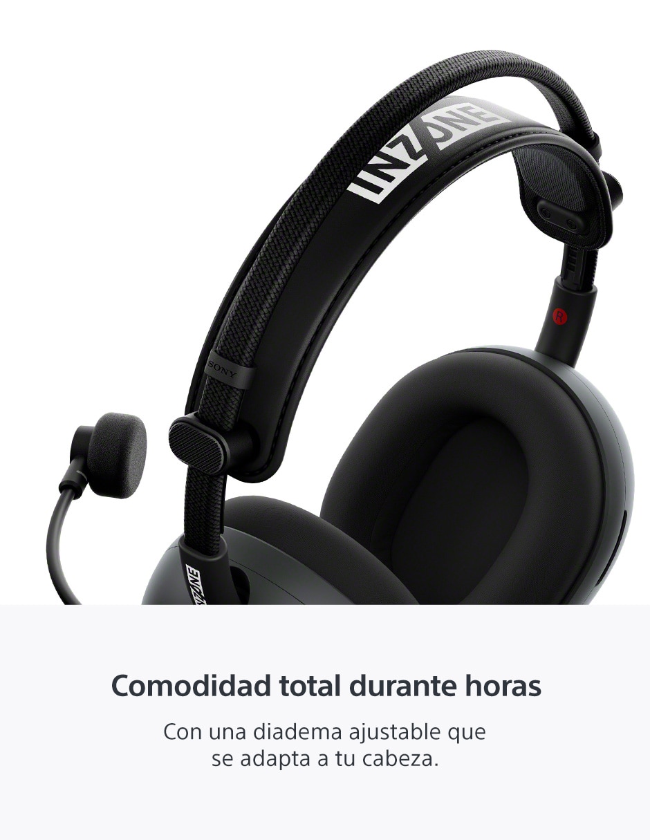 AUDÍFONOS GAMER SONY WH-G910N W, NEGRO