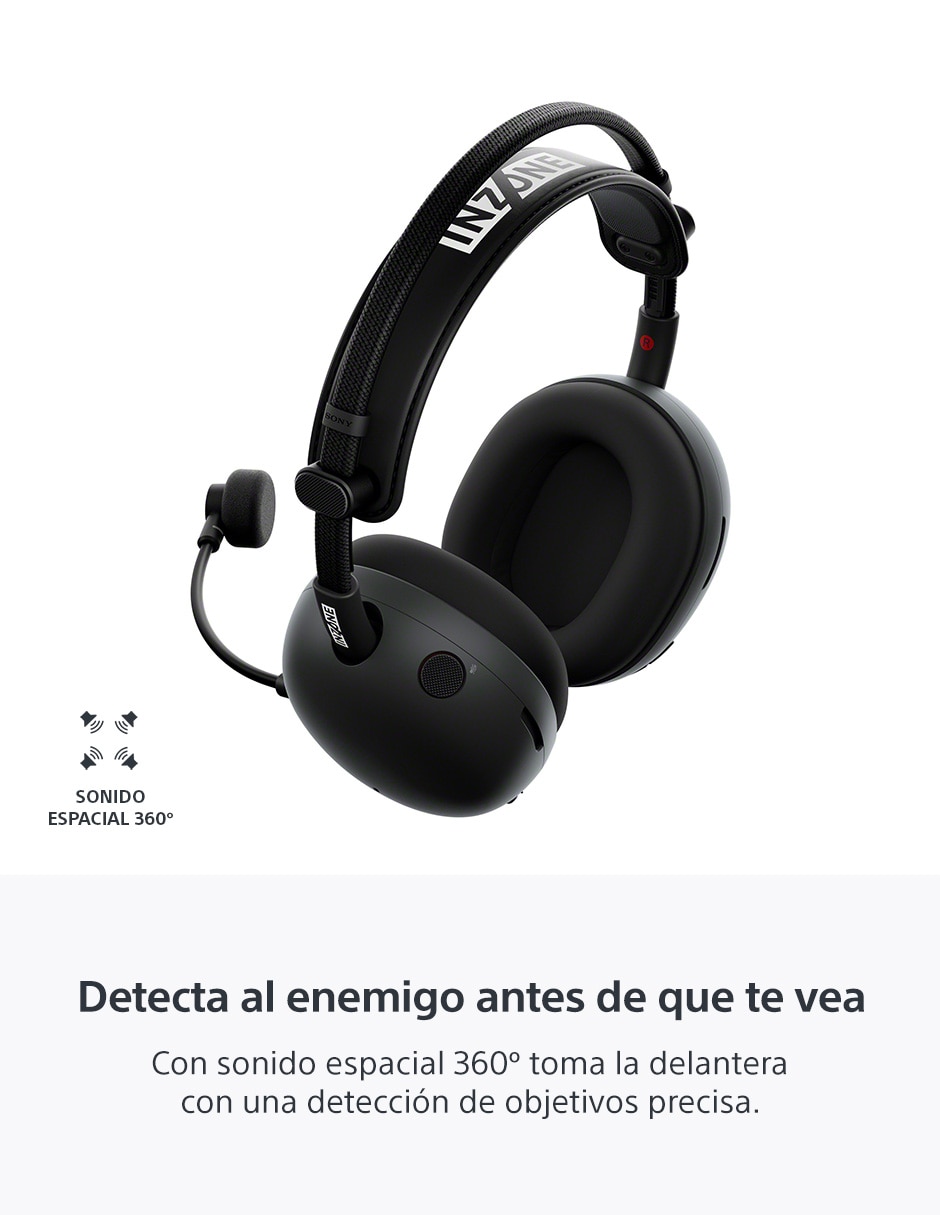 AUDÍFONOS GAMER SONY WH-G910N W, NEGRO