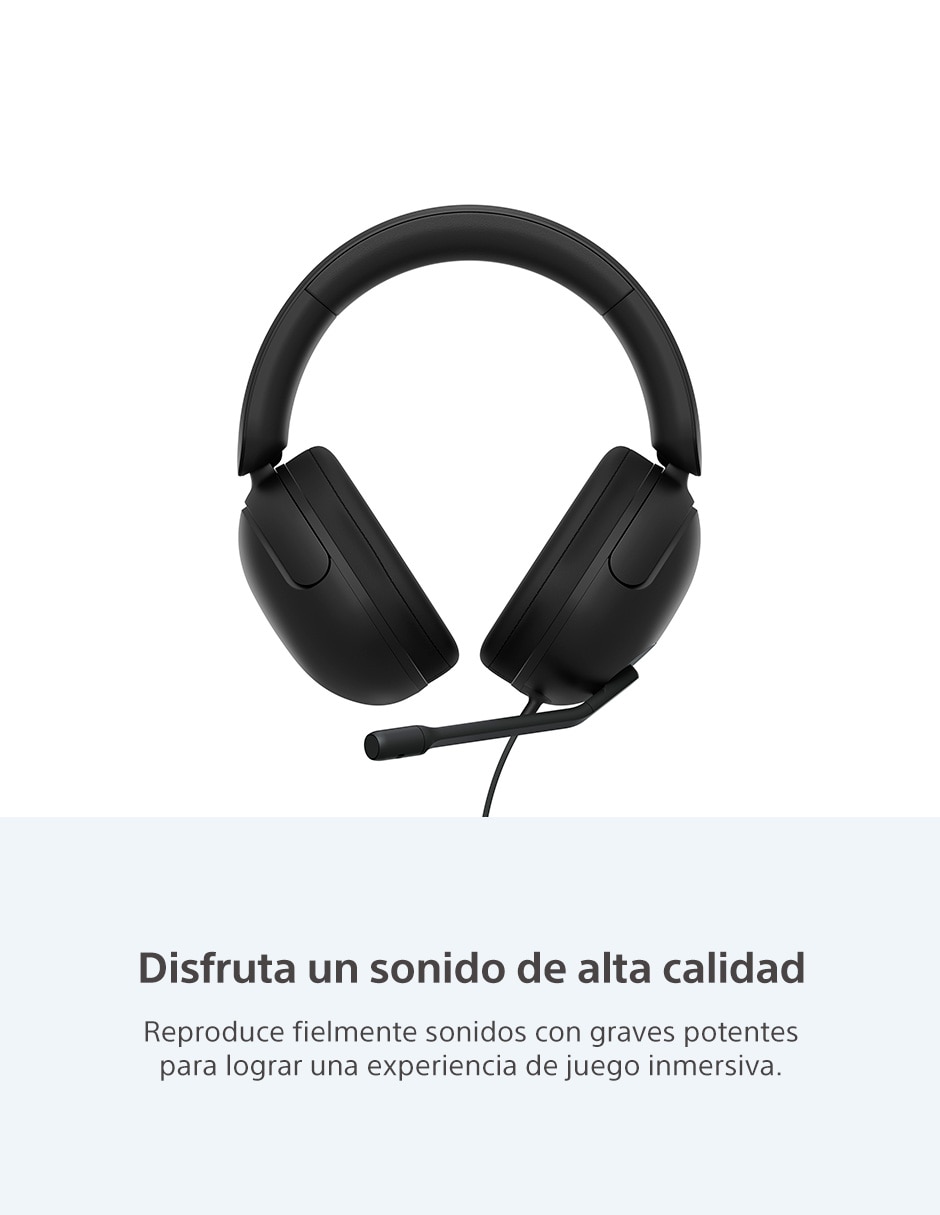 Audífonos gamer over-ear INZONE H3 alámbricos 4