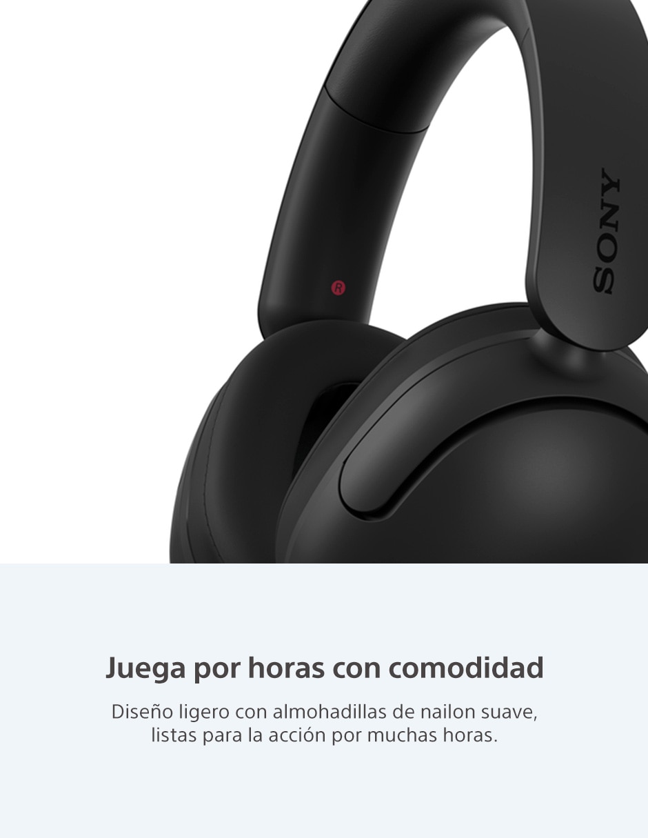 Audífonos gamer over-ear INZONE H3 alámbricos 5