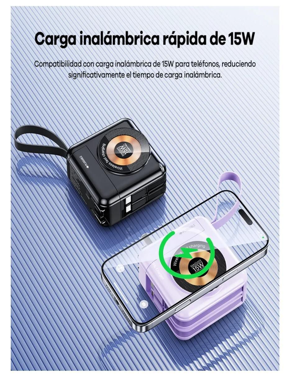 Batería portátil 15000 mAh 2