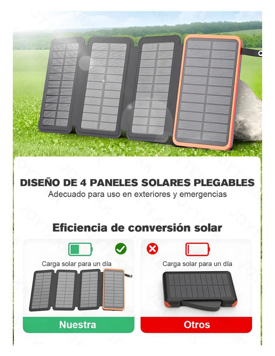 Batería portátil 30000 mAh 5