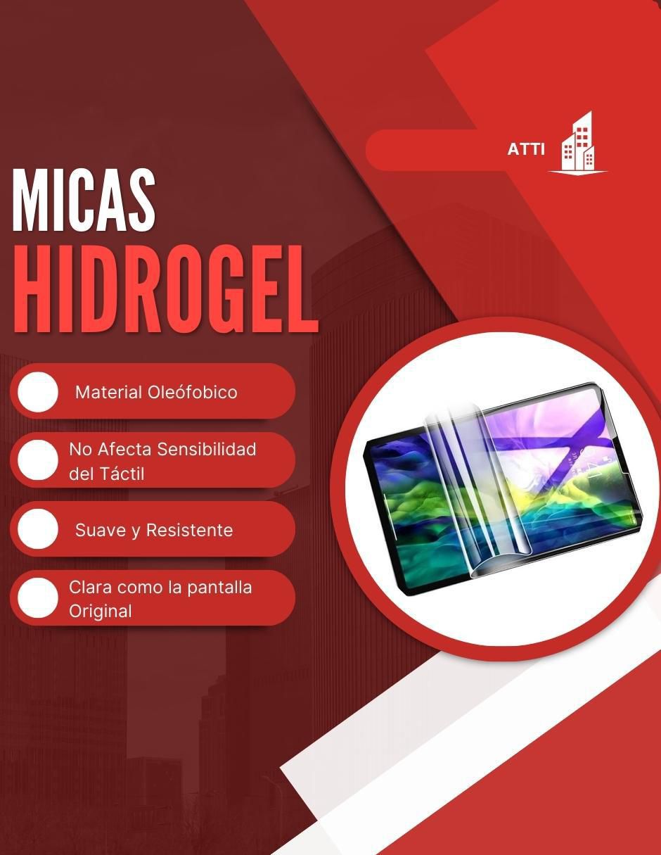 Mica para smartphone compatible con Honor X5C de hidrogel 4