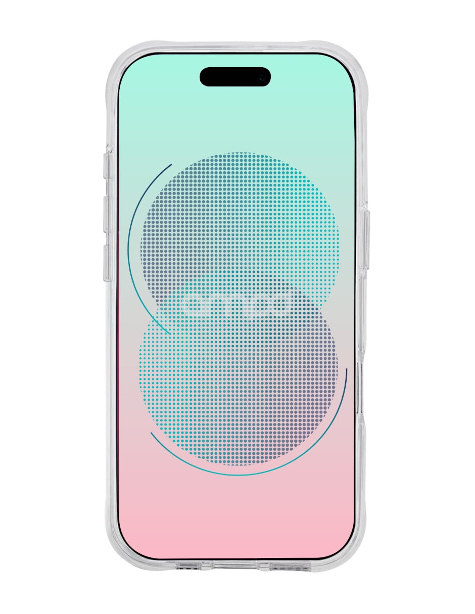 Funda para Iphone Blue Blossom de policarbonato 2