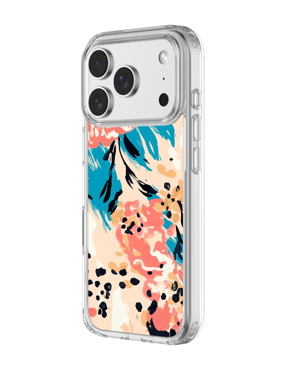 Funda para Iphone Blue Blossom de policarbonato 5