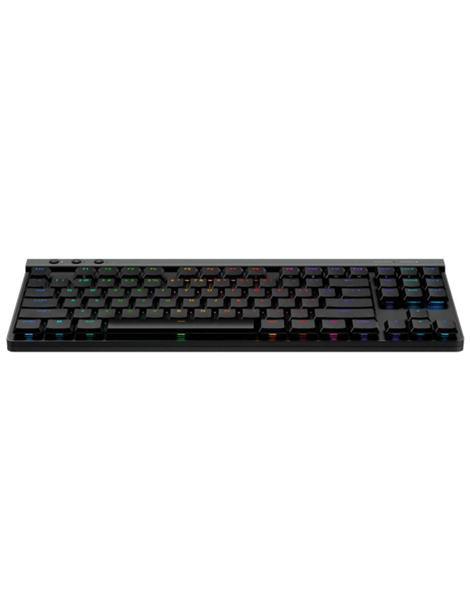 Teclado gamer alámbrico e inalámbrico QWET inglés con interruptor táctiles brown clear G515 Lightspeed TKL RGB 2
