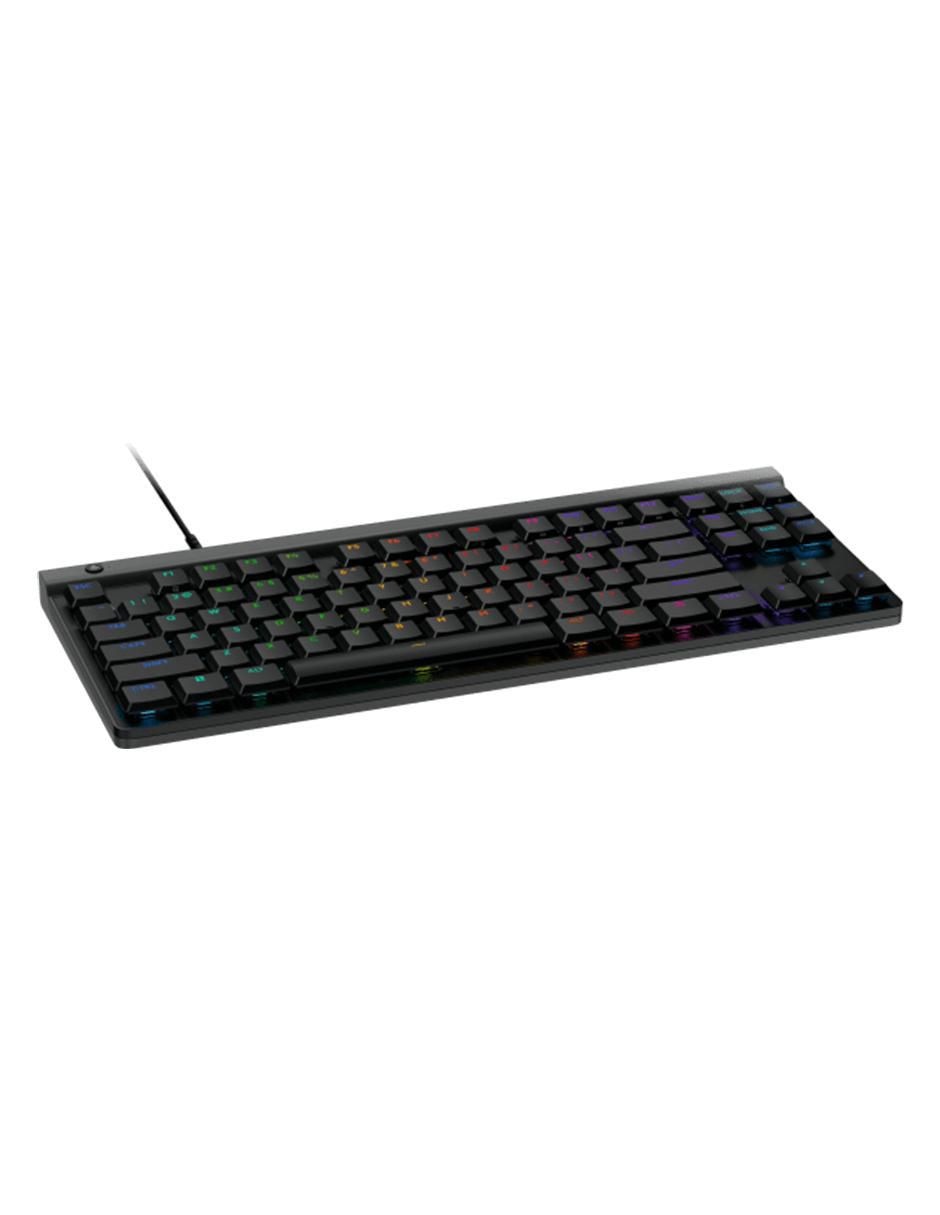 Teclado gamer USB-A 2.0 QWERT inglés con interruptor táctiles logitech 920-012868 / 920-012869