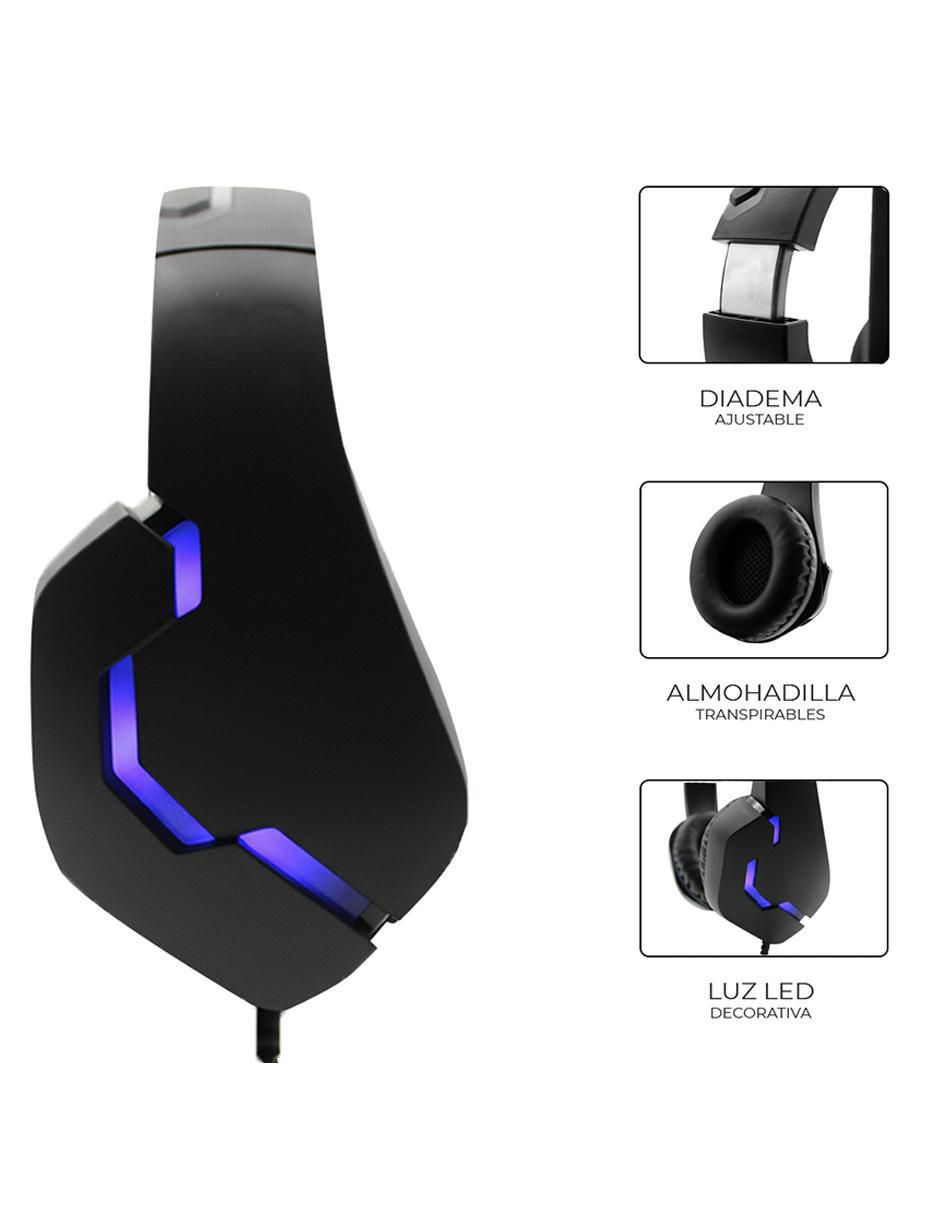 Audífonos gamer alámbricos 2